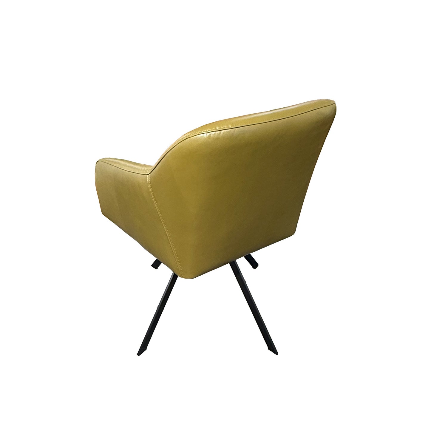 Stuhl / Stuhlsessel "Anette 2" mit Drehfunktion - Leder