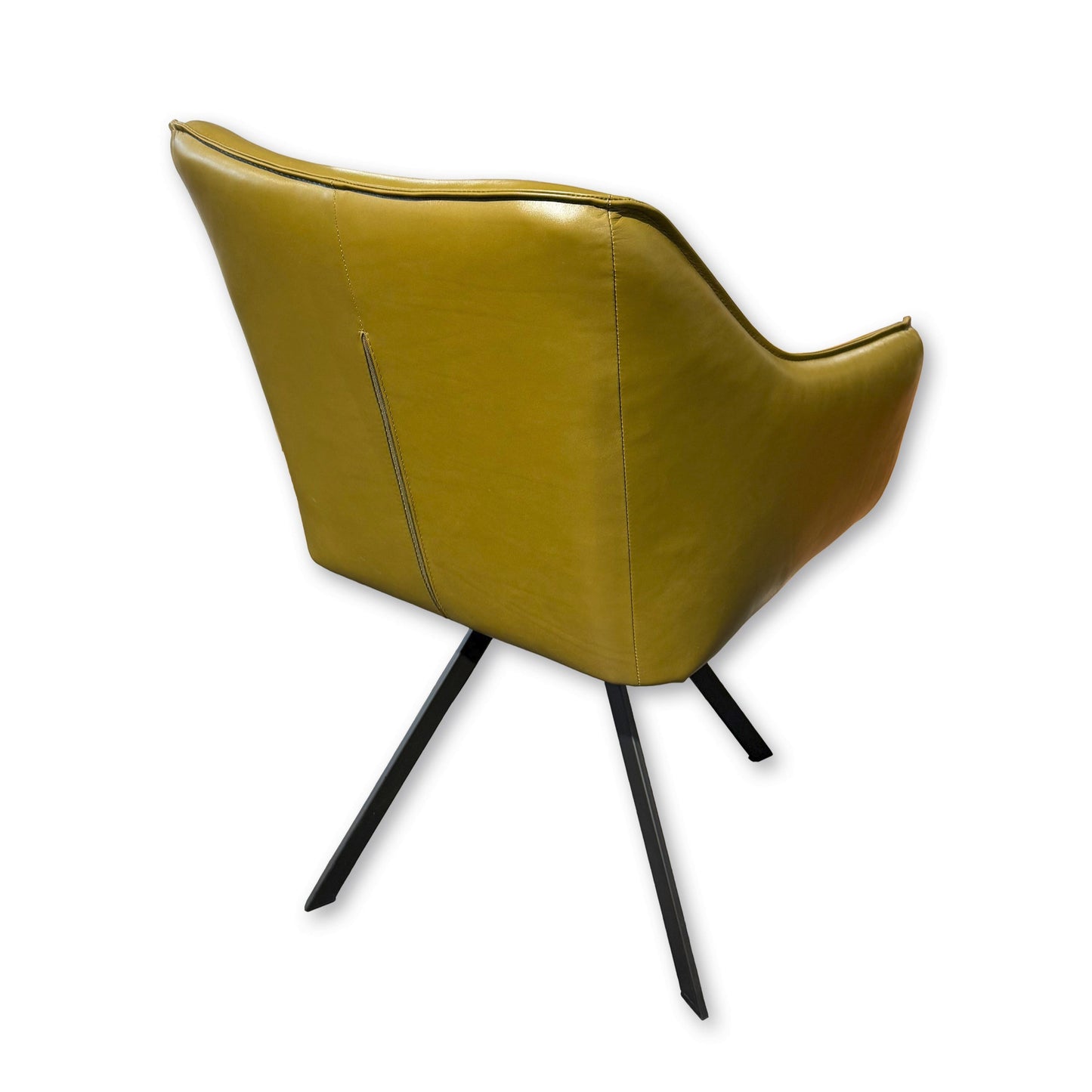 Stuhl / Stuhlsessel "Anette 3" mit Drehfunktion - Leder